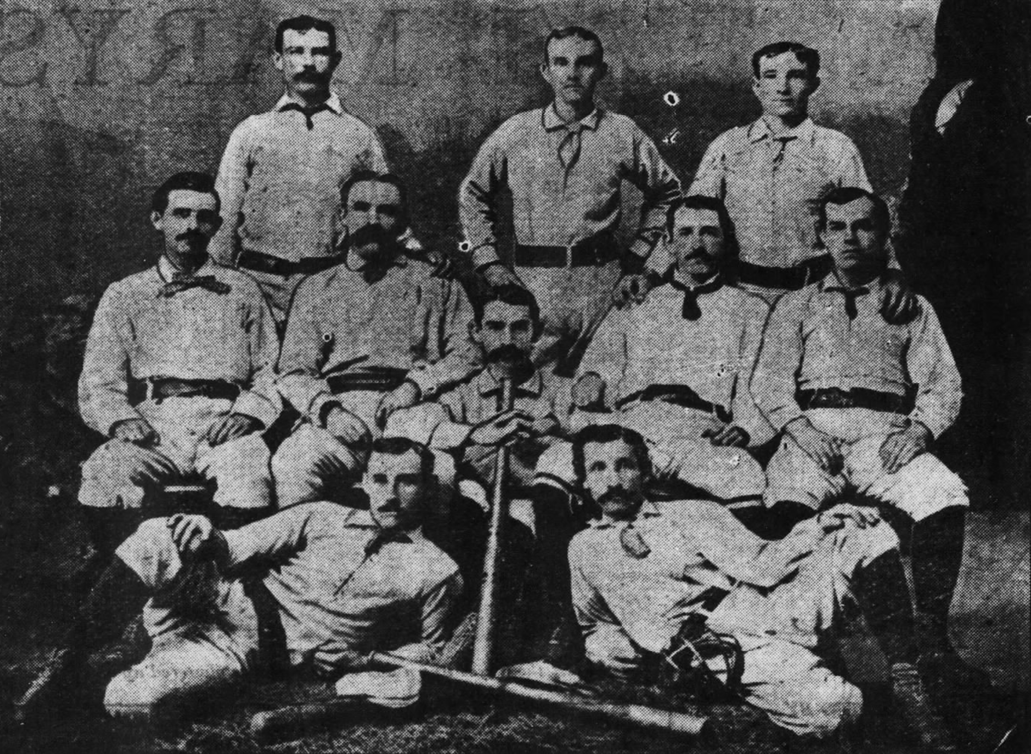 Washington Nationals in 1882 Charles Kalbus and Warren White