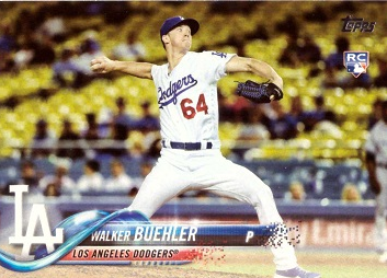 Walker Buehler Topps 2018 RC