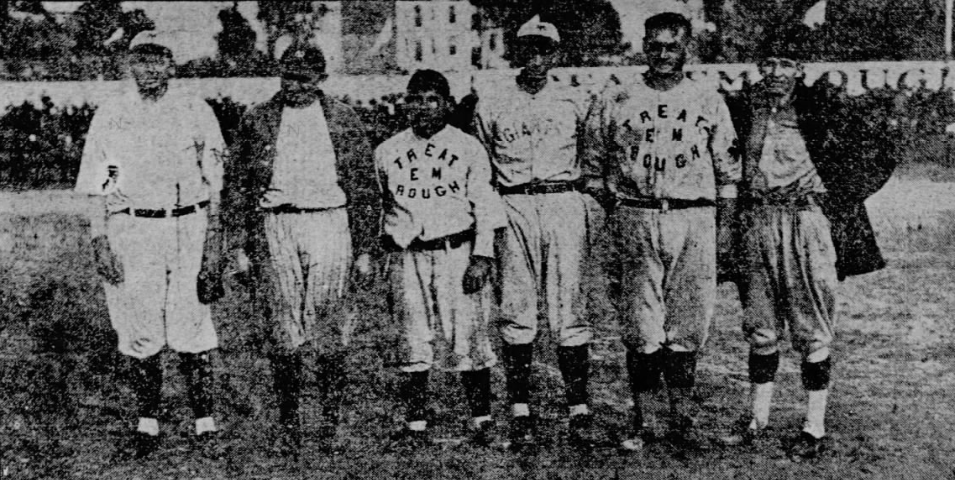 Perritt and Treat Em Rough Team - Shreveport Journal 1920