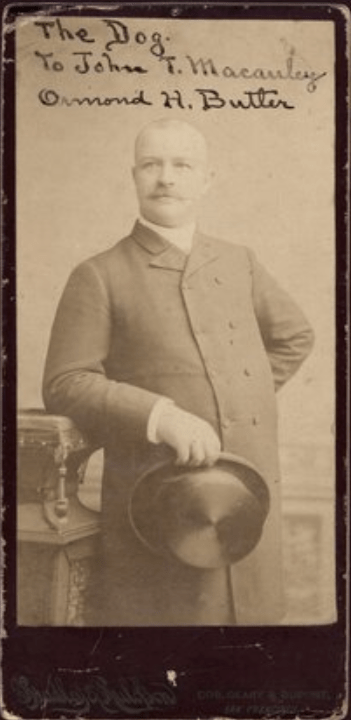 Ormond Butler – Umpire and Theatrical&nbsp;Agent