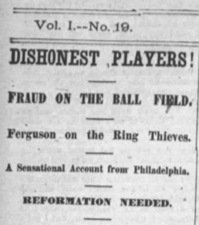 Jim Britt and MLB’s First Gambling&nbsp;Scandal